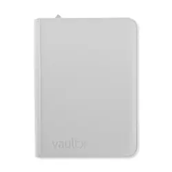 Vault X White Edition 9 Pocket Exo-Tec Zip Binder - 360 Cards - New - Image 2