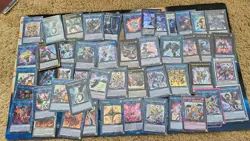 Yu-gi-oh Extra Deck Card Lot Bulk Yugioh Cards w/ Deck Box Included. - Image 1