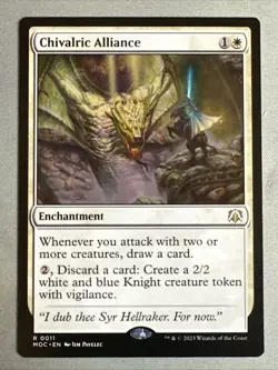 MTG / Chivalric Alliance / MOC / #0011 / Regular / Rare / NM - Image 1