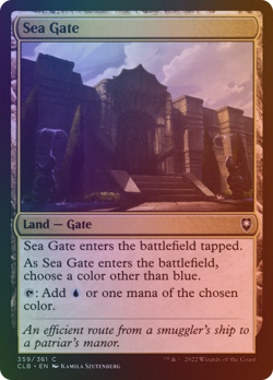 Sea Gate - CLB #359 | FOIL | NM | MTG - Image 1