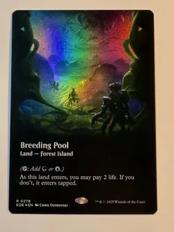 Breeding Pool (Borderless) Edge of Eternities Foil NM - Image 1