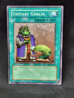 2 Yugioh - Upstart Goblin - DB1-EN018 & MRL-033 - Image 2