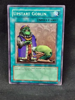2 Yugioh - Upstart Goblin - DB1-EN018 & MRL-033 - Image 4