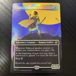 Haliya, Guided By Light Rare Borderless Foil MTG Edge Of Eternities #289 NM - Image 1