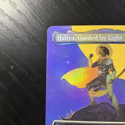 Haliya, Guided By Light Rare Borderless Foil MTG Edge Of Eternities #289 NM - Image 2