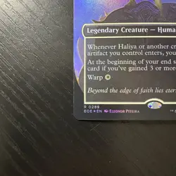 Haliya, Guided By Light Rare Borderless Foil MTG Edge Of Eternities #289 NM - Image 4