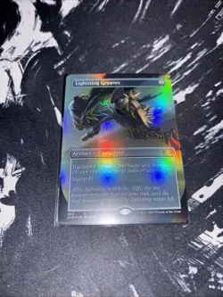 Lightning Greaves (Borderless) Double Masters Foil - Image 1