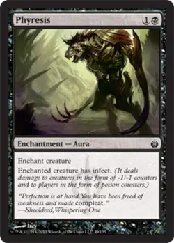 Phyresis - Mirrodin Besieged #49/155 MTG Magic The Gathering - Image 1