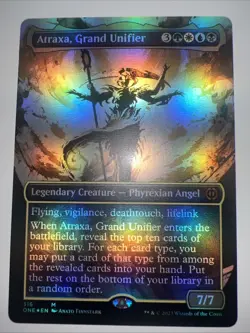 Magic The Gathering Atraxa, Grand Unifier Showcase Foil Phyrexia All Will Be One - Image 2