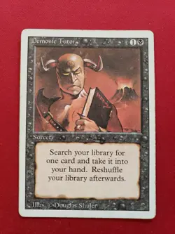 Demonic Tutor ×1 3rd Ed. - Image 1