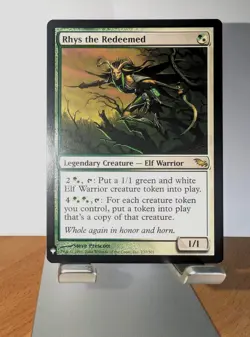 MTG Rhys the Redeemed, NM-Mint, English The List Reprints - Image 1
