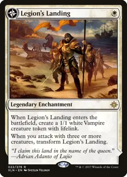 MTG | Legion's Landing // Adanto, the First Fort [Ixalan] Near Mint - Image 1