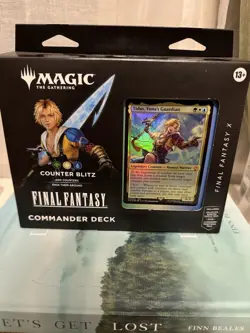 SEALED Magic The Gathering Final Fantasy X Commander Deck Counter Blitz NEW - Image 1