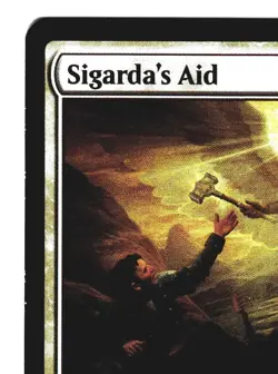 Magic The Gathering MTG Eldritch Moon Promos PEMN 2016 #41 Sigarda's Aid FOIL x1 - Image 2