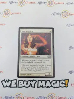 MTG | Soul Warden | M10 | Regular | Heavily Played | English - Image 1