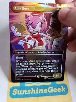 Amy Rose (Rainbow Foil) Secret Lair Drop Foil - Image 2