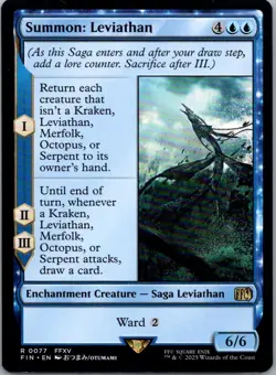 MTG Final Fantasy - Summon: Leviathan #77 - Image 1