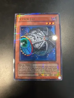 Yugioh Parallel Rare Holo Cyber Jar HL2-EN001 NM/MINT Condition!! - Image 2