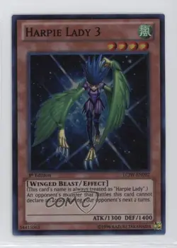 Harpie Lady 3 1st Ed. YuGiOh Legendary Collection 4: Joey's World Mega-Pack 4k2 - Image 1