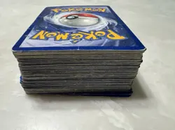 Pokemon Base Set Unlimited Common Uncommon 85 Card Lot Heavy Played - Damaged - Image 2