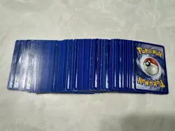 Pokemon Base Set Unlimited Common Uncommon 85 Card Lot Heavy Played - Damaged - Image 4