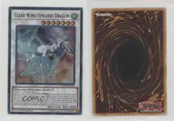 Clear Wing Synchro Dragon 1st Ed. YuGiOh Legendary Decks #LEDD-ENC29 04h1 - Image 3