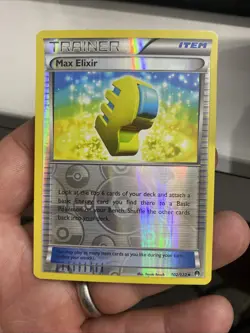 Pokemon - Max Elixir - 102/122 - Uncommon - Reverse Holo - XY - BREAKPoint - NM - Image 1