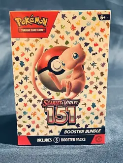 Pokemon TCG Scarlet & Violet 151 Booster Bundle English Factory Sealed - Image 1