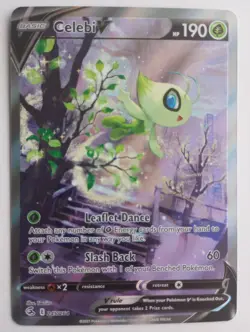 Celebi V 245/264 Alt Art | Fusion Strike | Sword & Shield Pokemon | Near Mint - Image 1