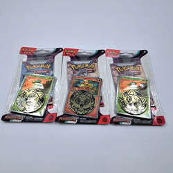Pokemon TCG Scarlet and Violet Paldea Evolved Check lane Blister Lot Of 3 - Image 1