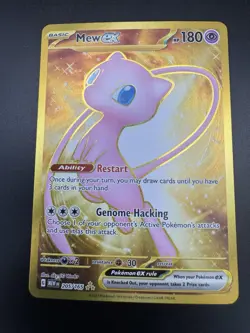 Mew ex 205/165 Scarlet & Violet 151 Holo Hyper Rare Pokemon TCG NM - Image 3
