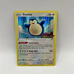 Snorlax SWSH068 Black Star Promo Vivid Voltage PRERELEASE Pokemon TCG M/NM - Image 1