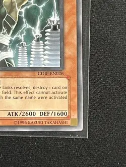 Lightning Punisher Ultimate Rare 1st Edition CDIP-EN026 YuGiOh Cyberdark Impact - Image 4
