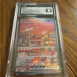 CGC 8.5 NM-MINT+ Mew Ex SVP053 ALTERNATE ART HOLO 151 UPC PROMO Pokemon Card - Image 1