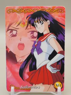 Sailormars PRETTY SOLDIER Sailor Moon N11 Anime Card TCG Japanese B634 - Image 1