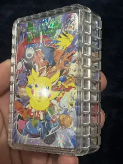 Vintage Rare Pokemon 52-Card Japanese Poker Deck Holographic - Image 3