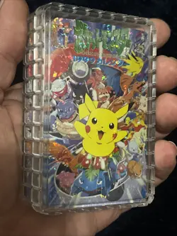 Vintage Rare Pokemon 52-Card Japanese Poker Deck Holographic - Image 4