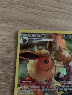 Flareon TG01/TG30 Swsh09: Brilliant Stars Trainer Gallery Holo Pokemon Card - Image 3