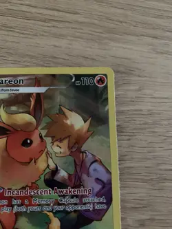 Flareon TG01/TG30 Swsh09: Brilliant Stars Trainer Gallery Holo Pokemon Card - Image 4