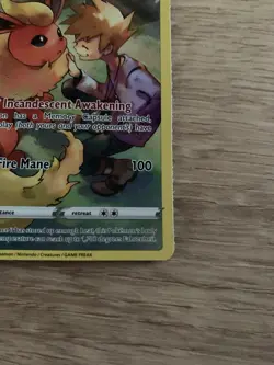 Flareon TG01/TG30 Swsh09: Brilliant Stars Trainer Gallery Holo Pokemon Card - Image 5