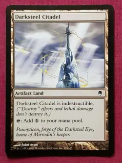 Magic The Gathering DARKSTEEL DARKSTEEL CITADEL land card MTG - Image 1