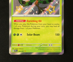 Pokemon Card TCG - Arboliva 104/091 - Paldean Fates - Baby Shiny Rare - NM ⭐ - Image 3