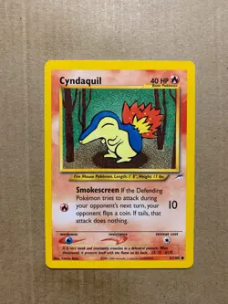 Cyndaquil 61/105 Neo Destiny - Common Pokemon Card - NM/Mint - Image 1