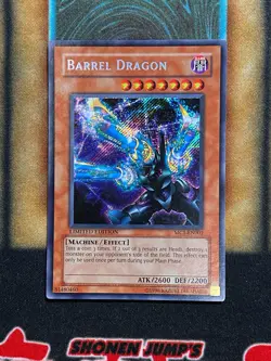 Yugioh Barrel Dragon MC1-EN002 Secret Rare Limited Edition LP - Image 1
