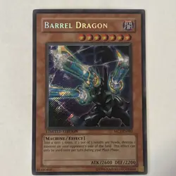Yugioh Barrel Dragon MC1-EN002 Secret Rare Limited Edition LP - Image 1