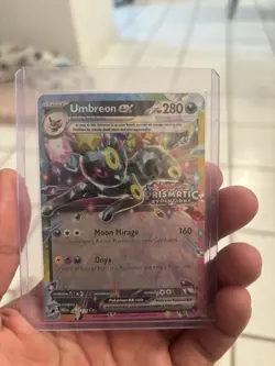 Pokemon TCG Prismatic Evolutions Umbreon EX Stamped Promo Card 060/131 NM - Image 1