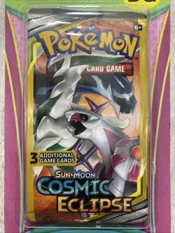Pokemon TCG Cosmic Eclipse 3 Card Booster Pack Sun & Moon 2019 4 sealed packs - Image 3