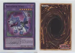 Super Rare - Frightfur Wolf Unlimited YuGiOh Fusion Enforcers #FUEN-EN021 00ah - Image 3