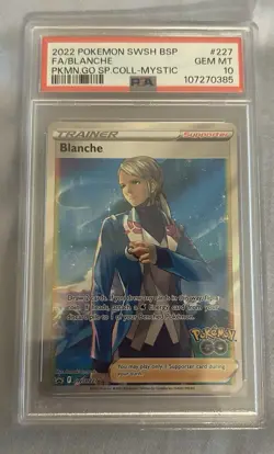 Blanche SWSH227 SWSH: Sword & Shield Promo Cards Holo PSA 10 - Image 1