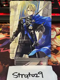 Fire Emblem 0 Cipher - JP - Marker Card - Dimitri - 9/2020 Prize - NM - Image 1